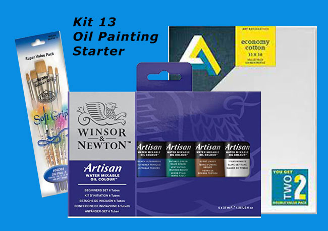 Oil Painting Starter Kit 